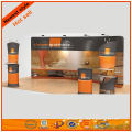 large size exhibits displays for mesh fabric booth 10x29' from Shanghai design